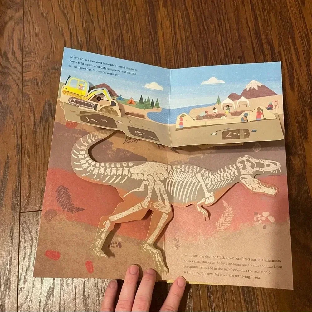 What’s Below Pop Up Book